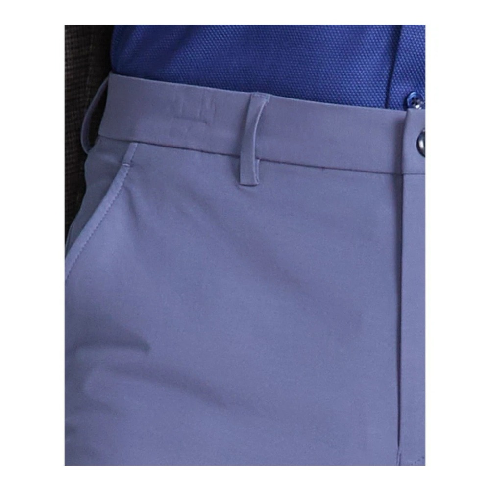 Michael Kors Mens Classic fit Dress Pants 36W 29L Ash Blue Solid Stretch - Picture 4 of 11